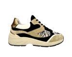 Talla H Beige Zebra