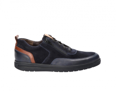  2085 H Blauw/cognac